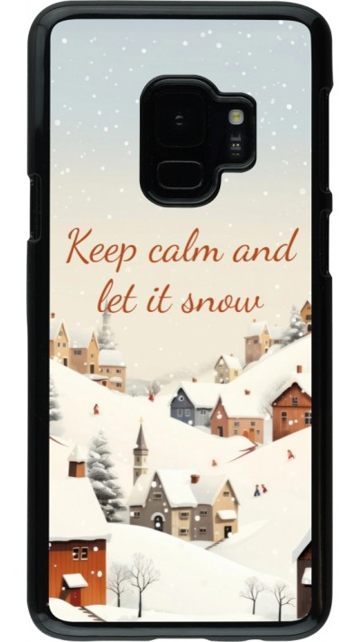 Coque Samsung Galaxy S9 - Winter 25 Winter Keep calm and let it snow