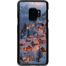 Coque Samsung Galaxy S9 - Winter 25 Winter snowy village