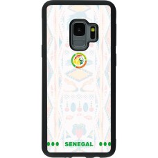 Samsung Galaxy S9 Case Hülle - Silikon schwarz Senegal 2026 personalisierbares Fussballtrikot
