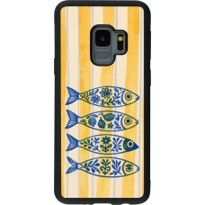 Coque Samsung Galaxy S9 - Silicone rigide noir Portuguese fish 2026