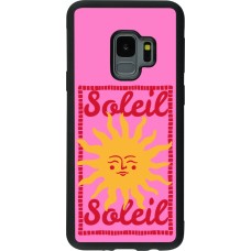 Coque Samsung Galaxy S9 - Silicone rigide noir Sun sun 2026