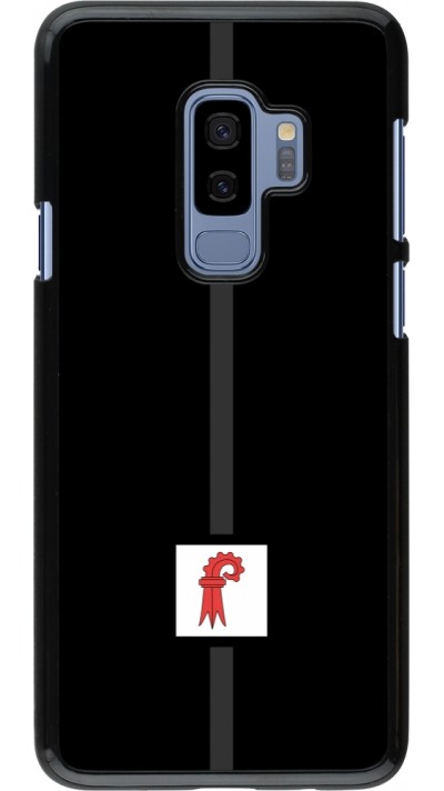 Samsung Galaxy S9+ Case Hülle - Kanton BL schwarz