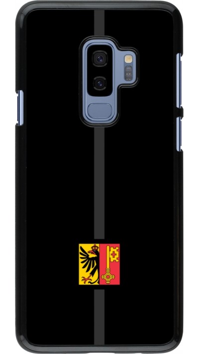 Samsung Galaxy S9+ Case Hülle - Kanton GE schwarz