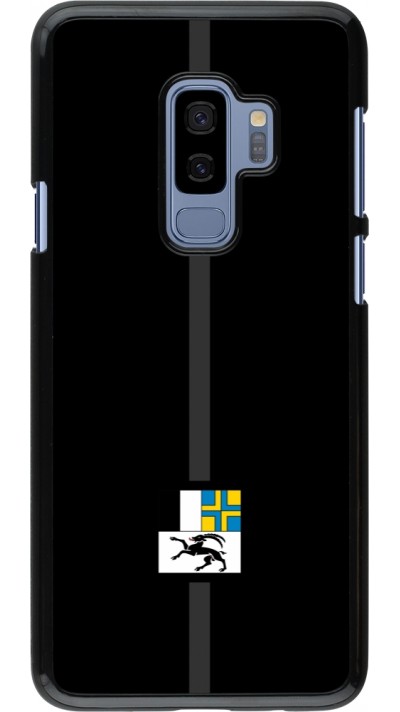 Samsung Galaxy S9+ Case Hülle - Kanton GR schwarz