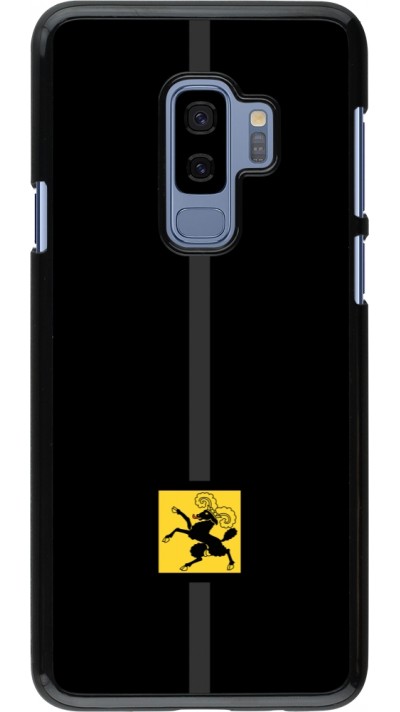 Samsung Galaxy S9+ Case Hülle - Kanton SH schwarz