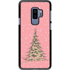 Samsung Galaxy S9+ Case Hülle - Christmas 25 Pink Tree