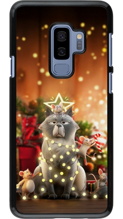 Coque Samsung Galaxy S9+ - Christmas 25 Xmas Cat