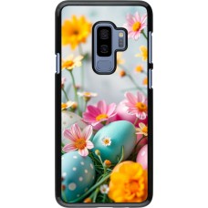 Coque Samsung Galaxy S9+ - Easter 2026 Eggs with flowers
