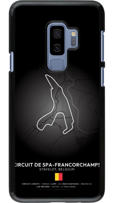 Samsung Galaxy S9+ Case Hülle - F1 Track 2025 Belgium