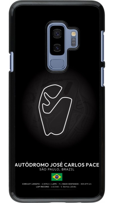Samsung Galaxy S9+ Case Hülle - F1 Track 2025 Brazil