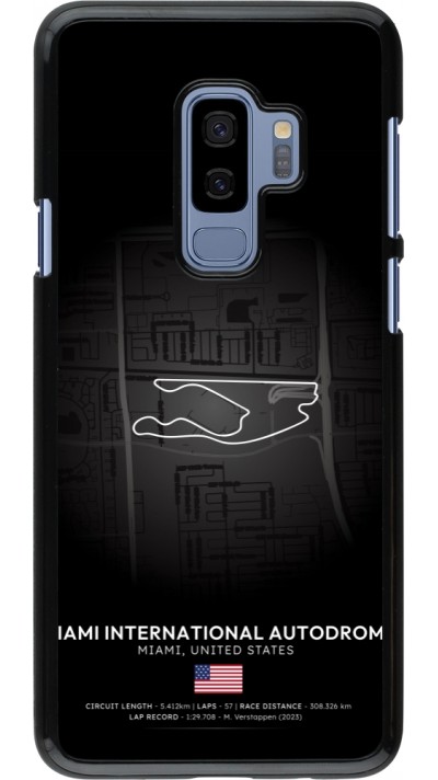 Samsung Galaxy S9+ Case Hülle - F1 Track 2025 Miami