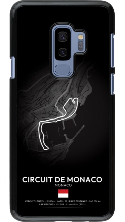 Samsung Galaxy S9+ Case Hülle - F1 Track 2025 Monaco
