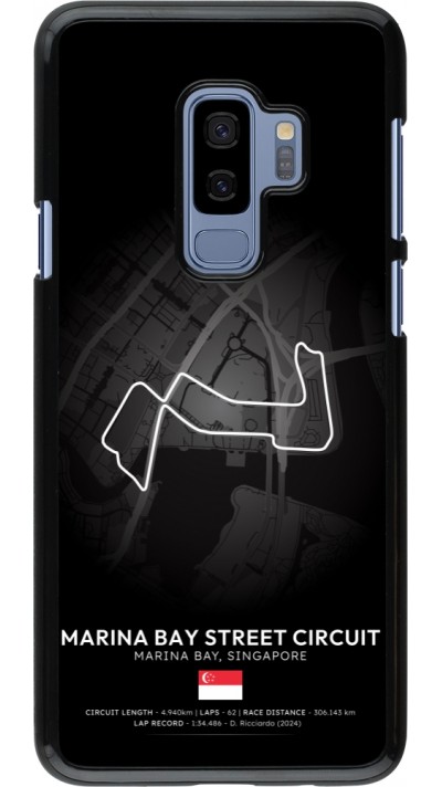 Samsung Galaxy S9+ Case Hülle - F1 Track 2025 Singapore