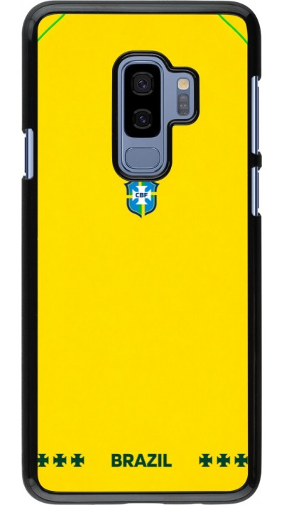 Coque Samsung Galaxy S9+ - Maillot de football Bresil 2026 personnalisable