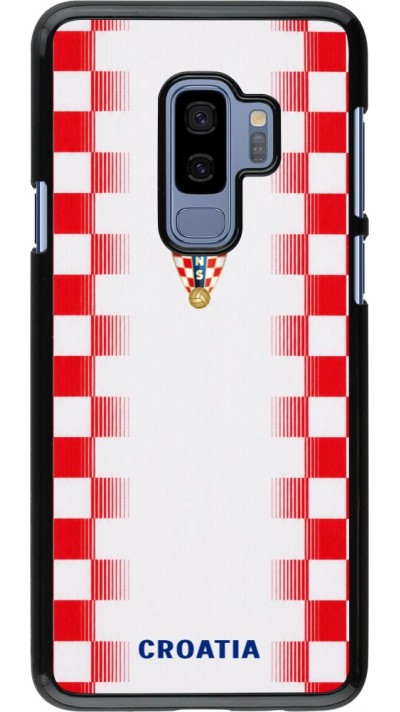 Coque Samsung Galaxy S9+ - Maillot de football Croatie 2026 personnalisable