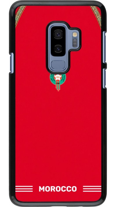 Coque Samsung Galaxy S9+ - Maillot de football Maroc 2026 personnalisable