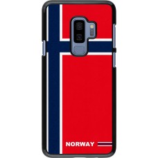 Coque Samsung Galaxy S9+ - Maillot de football Norvège 2026 personnalisable