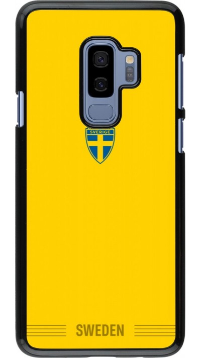 Coque Samsung Galaxy S9+ - Maillot de football Suède 2026 personnalisable
