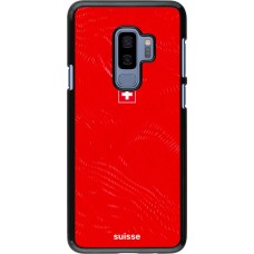 Coque Samsung Galaxy S9+ - Maillot de football Suisse 2026 personnalisable