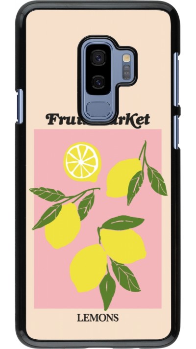 Coque Samsung Galaxy S9+ - Fruit market lemons 2026