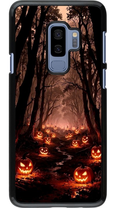 Samsung Galaxy S9+ Case Hülle - Halloween 2025 Road of Terrifying Pumpkins