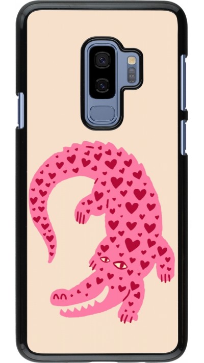Coque Samsung Galaxy S9+ - Pink crocodile 2026
