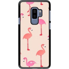 Coque Samsung Galaxy S9+ - Pink Flamingos Pattern