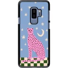 Coque Samsung Galaxy S9+ - Pink leopard with stars 2026