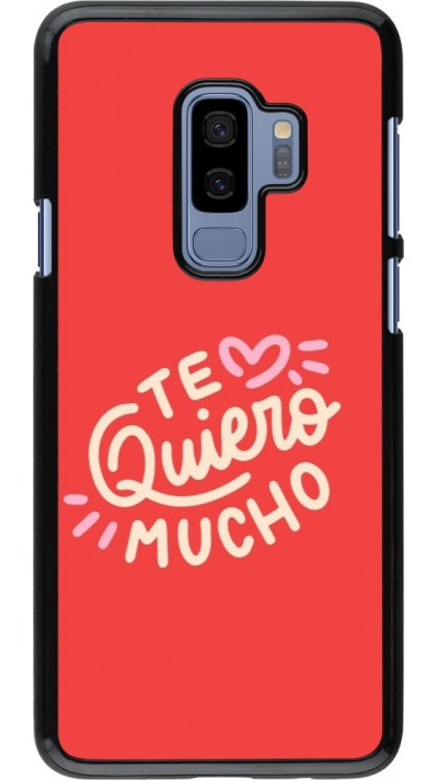 Samsung Galaxy S9+ Case Hülle - Saint Valentines Day 26 Te quiero mucho