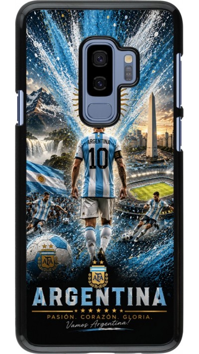 Coque Samsung Galaxy S9+ - Football Argentine splash 2026