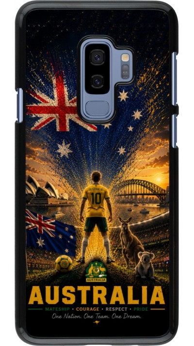 Coque Samsung Galaxy S9+ - Football Australie splash 2026