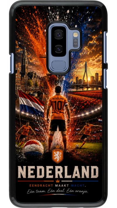Coque Samsung Galaxy S9+ - Football Pays-Bas splash 2026