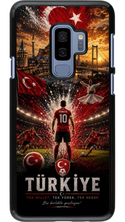 Coque Samsung Galaxy S9+ - Football Turquie splash 2026