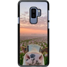 Coque Samsung Galaxy S9+ - Cow with tulips 2026