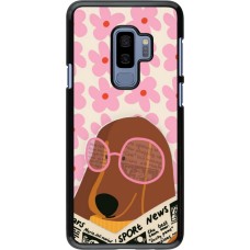 Coque Samsung Galaxy S9+ - Dog with newspaper 2026