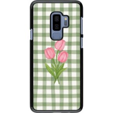 Coque Samsung Galaxy S9+ - Green vichy tulips 2026