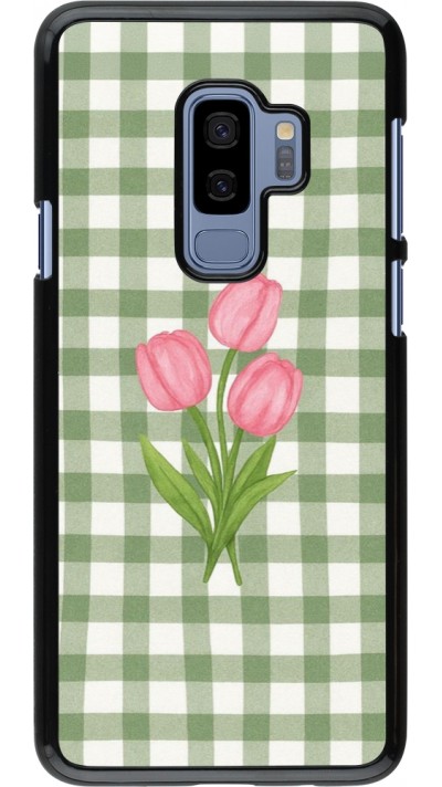 Coque Samsung Galaxy S9+ - Green vichy tulips 2026