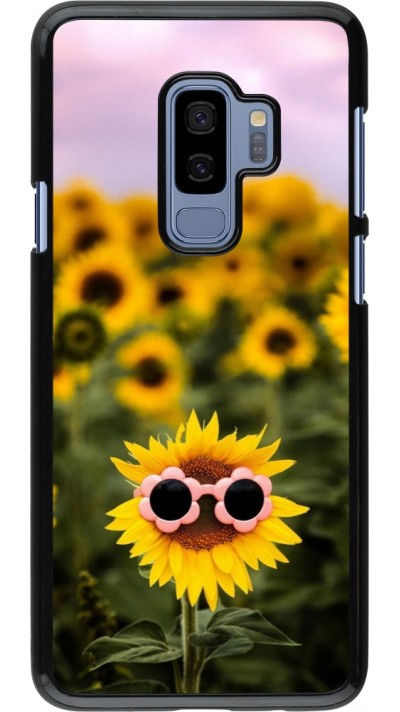 Coque Samsung Galaxy S9+ - Sunflower with glasses 2026