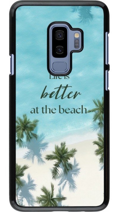 Coque Samsung Galaxy S9+ - Summer 2025 Life is better at the beach