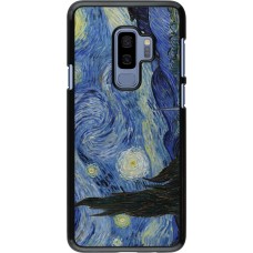 Coque Samsung Galaxy S9+ - Tableau art - La Nuit étoilée - Van Gogh