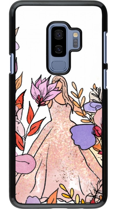Coque Samsung Galaxy S9+ - Taylor Swift Sketch - White