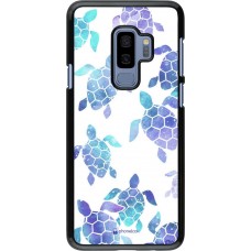 Coque Samsung Galaxy S9+ - Turtles pattern watercolor