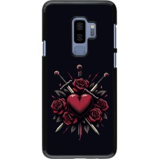 Samsung Galaxy S9+ Case Hülle - Valentine 2024 gothic love