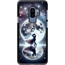 Samsung Galaxy S9+ Case Hülle - Valentin 2024 Liebe unter dem Mond