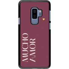 Samsung Galaxy S9+ Case Hülle - Valentine 2024 mucho amor rosado