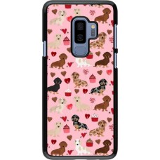 Samsung Galaxy S9+ Case Hülle - Valentine 2024 puppy love