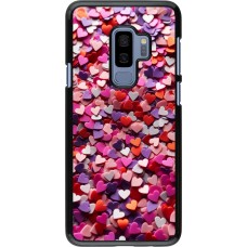 Samsung Galaxy S9+ Case Hülle - Valentin 2025 Konfetti