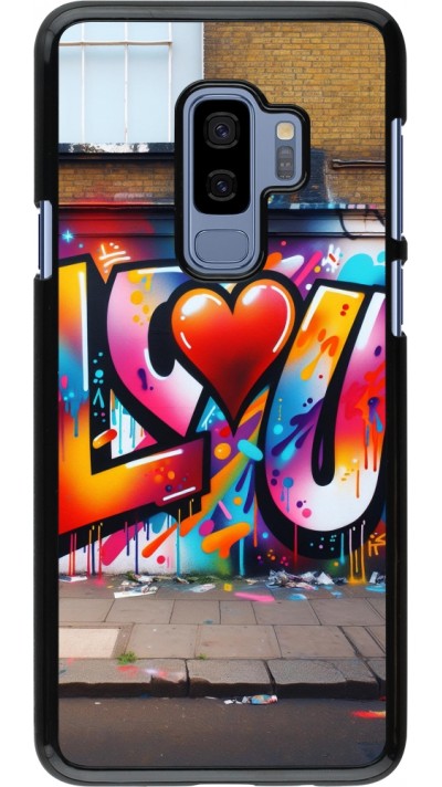 Coque Samsung Galaxy S9+ - Valentine 2025 Love U Tag