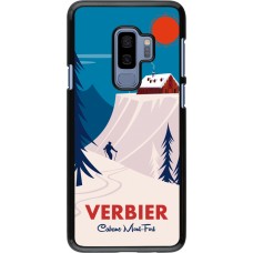 Samsung Galaxy S9+ Case Hülle - Verbier Cabane Mont-Fort