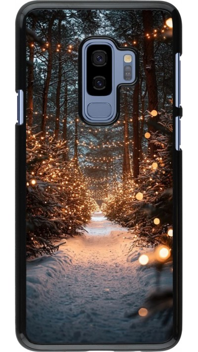 Coque Samsung Galaxy S9+ - Winter 25 Winter snowy road